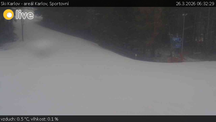 Ski Karlov - areál Karlov - Sportovní - 26.3.2026 v 06:32