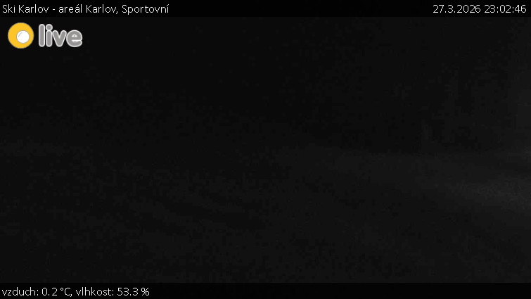Ski Karlov - areál Karlov - Sportovní - 27.3.2026 v 23:02