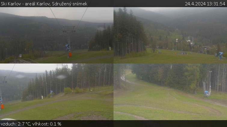 Ski Karlov - areál Karlov - Sdružený snímek - 24.4.2024 v 13:31