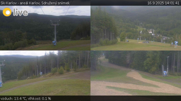 Ski Karlov - areál Karlov - Sdružený snímek - 16.9.2025 v 14:01