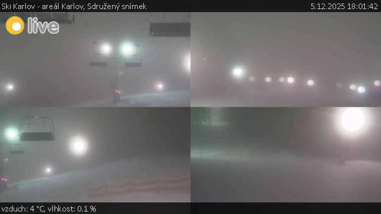 Ski Karlov - areál Karlov - Sdružený snímek - 5.12.2025 v 18:01