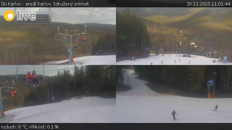 Ski Karlov - areál Karlov - Sdružený snímek - 20.12.2025 v 11:01