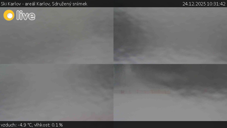 Ski Karlov - areál Karlov - Sdružený snímek - 24.12.2025 v 10:31