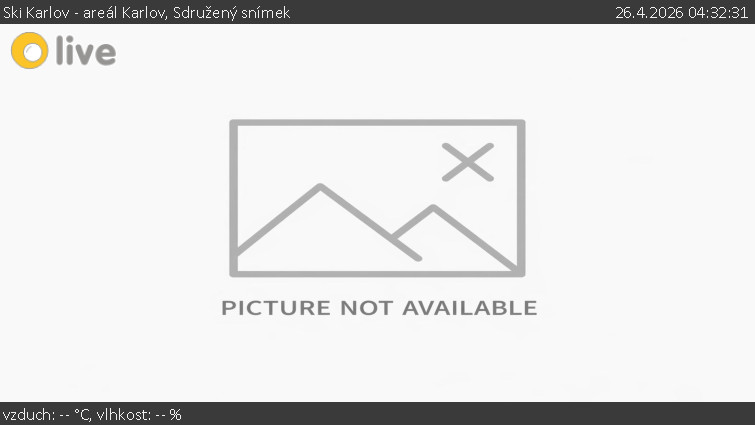 Ski Karlov - areál Karlov - Sdružený snímek - 26.4.2026 v 04:32