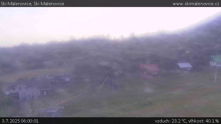 Ski Malenovice - Ski Malenovice - 3.7.2025 v 06:00