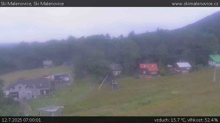 Ski Malenovice - Ski Malenovice - 12.7.2025 v 07:00 Ski Malenovice - Ski Malenovice - 12.7.2025 v 07:00