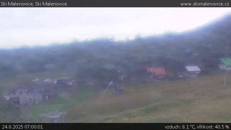 Ski Malenovice - Ski Malenovice - 24.8.2025 v 07:00 Ski Malenovice - Ski Malenovice - 24.8.2025 v 07:00