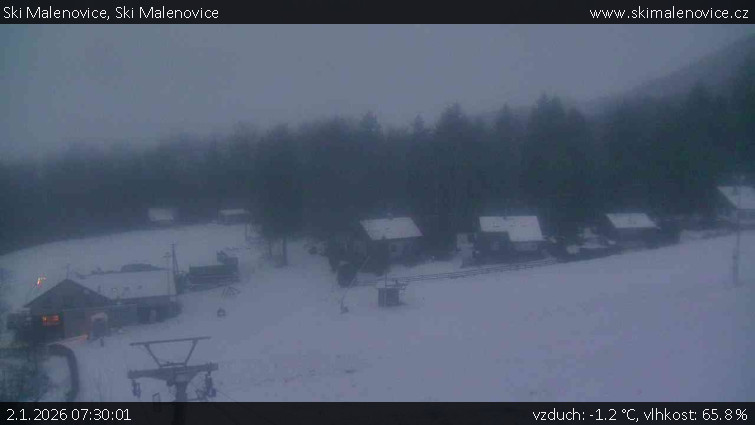 Ski Malenovice - Ski Malenovice - 2.1.2026 v 07:30
