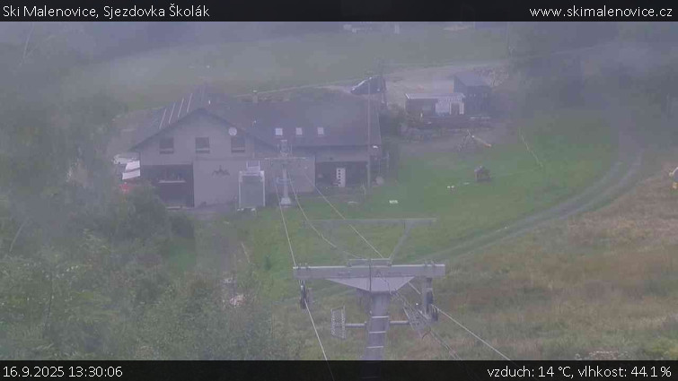 Ski Malenovice - Sjezdovka Školák - 16.9.2025 v 13:30