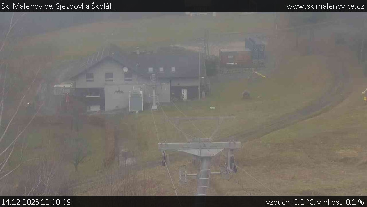 Ski Malenovice - Sjezdovka Školák - 14.12.2025 v 12:00