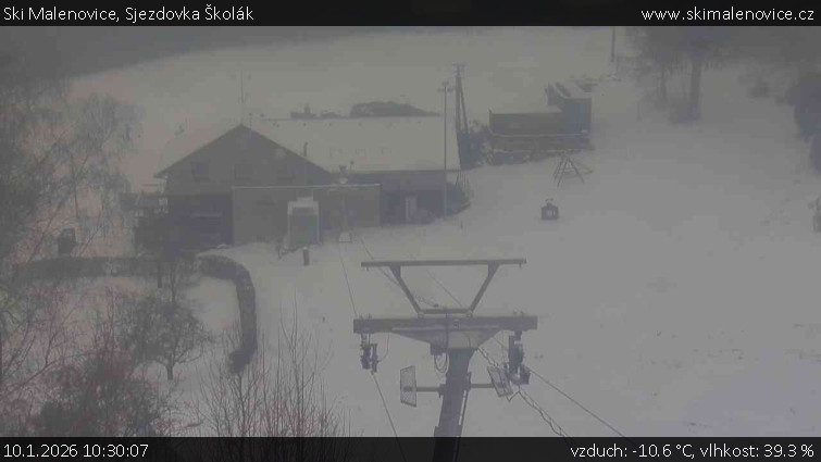 Ski Malenovice - Sjezdovka Školák - 10.1.2026 v 10:30