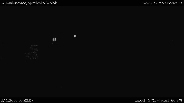 Ski Malenovice - Sjezdovka Školák - 27.1.2026 v 05:30