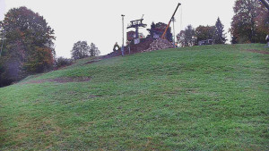 Skiareál Karolinka  - Otočná kamera na sjezdovce - 14.10.2025 v 07:55