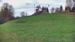 Otočná kamera na sjezdovce