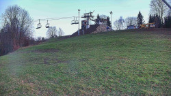 Otočná kamera na sjezdovce