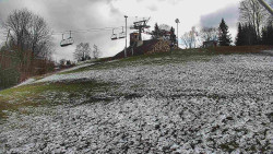 Otočná kamera na sjezdovce