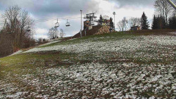 Otočná kamera na sjezdovce