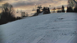 Otočná kamera na sjezdovce