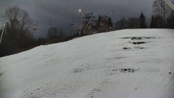 Otočná kamera na sjezdovce