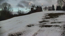 Otočná kamera na sjezdovce