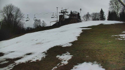 Otočná kamera na sjezdovce