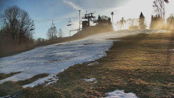 Otočná kamera na sjezdovce