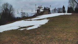 Otočná kamera na sjezdovce