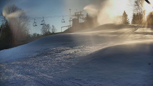 Skiareál Karolinka  - Otočná kamera na sjezdovce - 25.12.2025 v 10:25