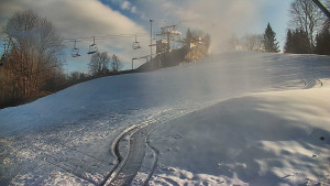 Skiareál Karolinka  - Otočná kamera na sjezdovce - 25.12.2025 v 13:15