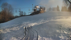 Skiareál Karolinka  - Otočná kamera na sjezdovce - 25.12.2025 v 13:35