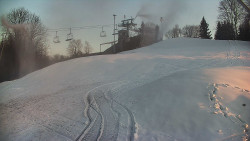 Otočná kamera na sjezdovce