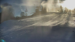 Otočná kamera na sjezdovce