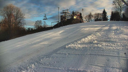 Otočná kamera na sjezdovce