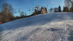 Otočná kamera na sjezdovce