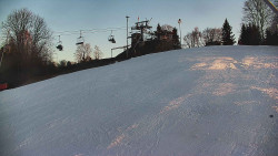 Otočná kamera na sjezdovce