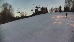 Otočná kamera na sjezdovce