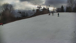 Otočná kamera na sjezdovce