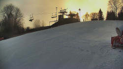 Otočná kamera na sjezdovce