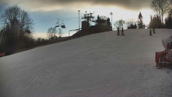 Otočná kamera na sjezdovce