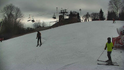 Otočná kamera na sjezdovce