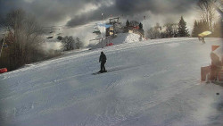 Otočná kamera na sjezdovce