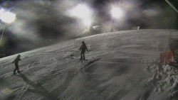 Otočná kamera na sjezdovce