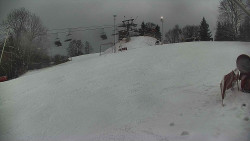 Otočná kamera na sjezdovce