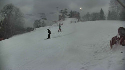 Otočná kamera na sjezdovce