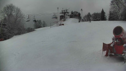 Otočná kamera na sjezdovce