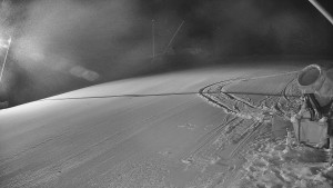 Skiareál Karolinka  - Otočná kamera na sjezdovce - 2.1.2026 v 00:02