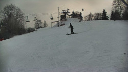 Otočná kamera na sjezdovce