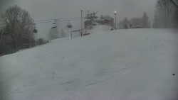 Otočná kamera na sjezdovce