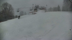 Otočná kamera na sjezdovce