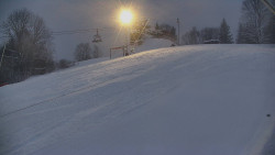 Otočná kamera na sjezdovce